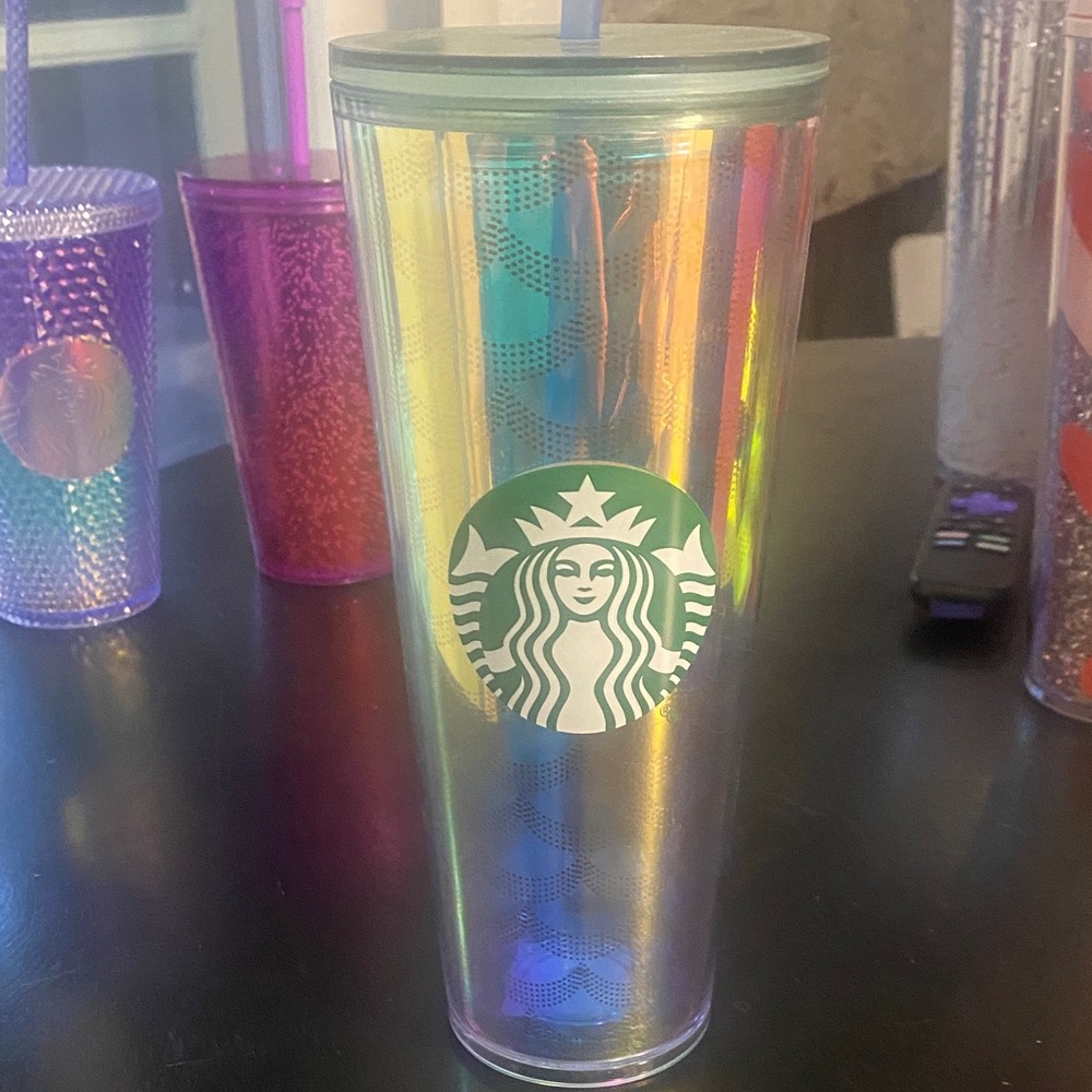 Starbucks Holographic Tumbler with Lid
